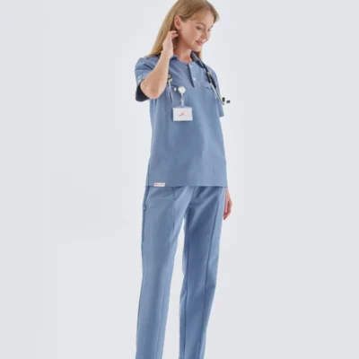 PAM Kadın Tıbbi Pantolon – Mavi