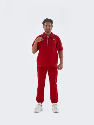 MARTIN Erkek Tıbbi Takım – Kırmızı