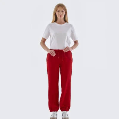 KİM Kadın Tıbbi Pantolon – Kırmızı