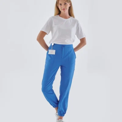 GLENN Unisex Doktor Forması Altı – Mavi